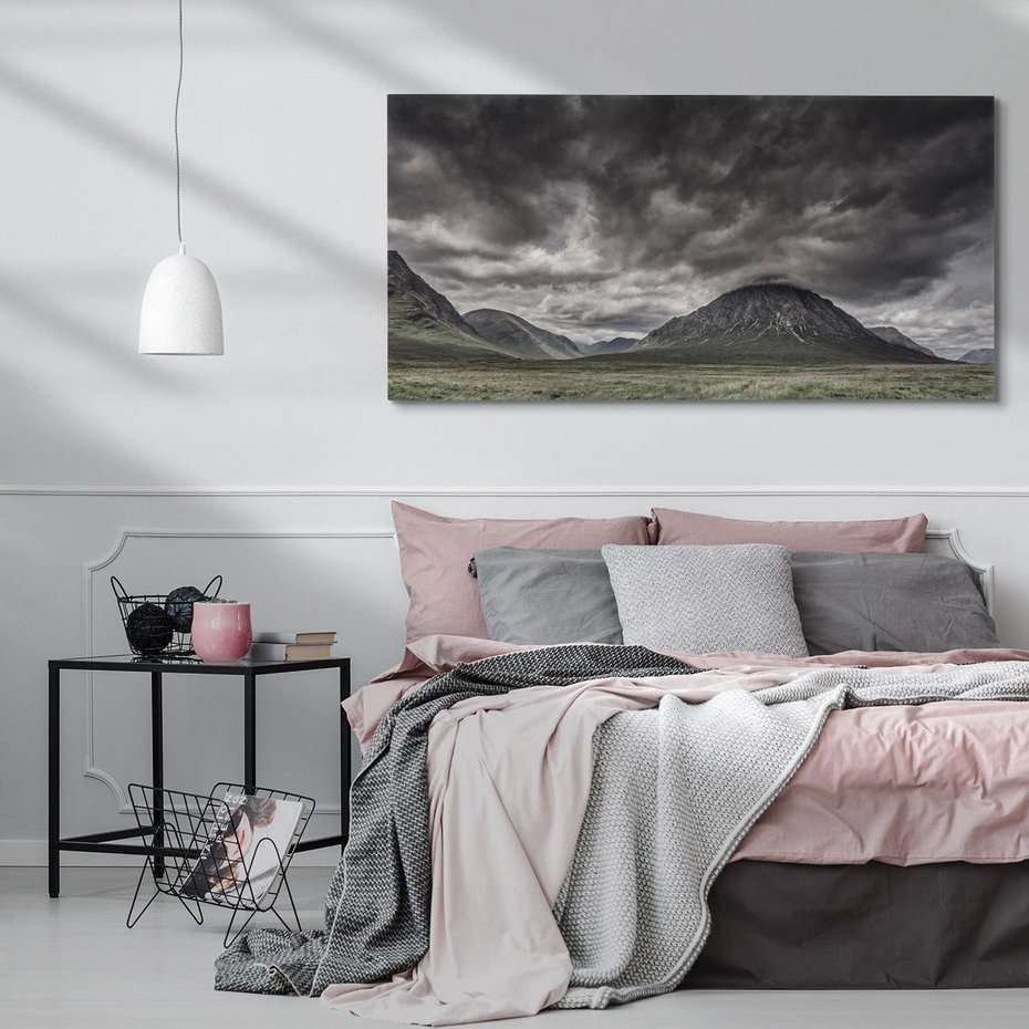 Obraz na płótnie 120x60 - Górska majestatyczność - góry, krajobraz