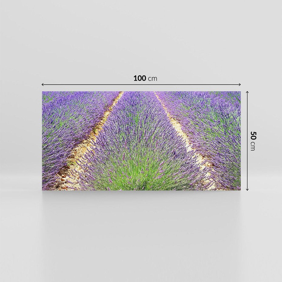 Obraz na płótnie 100x50 - Lawendowy kwiat - lawenda, kwiat