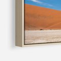 Obraz w ramie 120x80 - Słońce i Suche Drzewo - pustynia, suche - rama drewno
