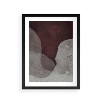 Plakat w ramie 30x40 - Zaklęte Zaburzenia - mroczny plakat, nowoczesne wnętrza - rama czarna