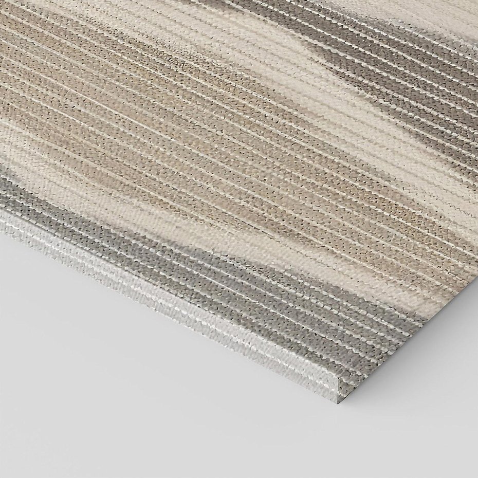 Obraz na płótnie 70x50 - Melancholijny spacer barw - symetryczne, geometryczne