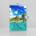 Obraz na płótnie 70x100 - Rajskie wakacje na plaży - plaża, wakacje