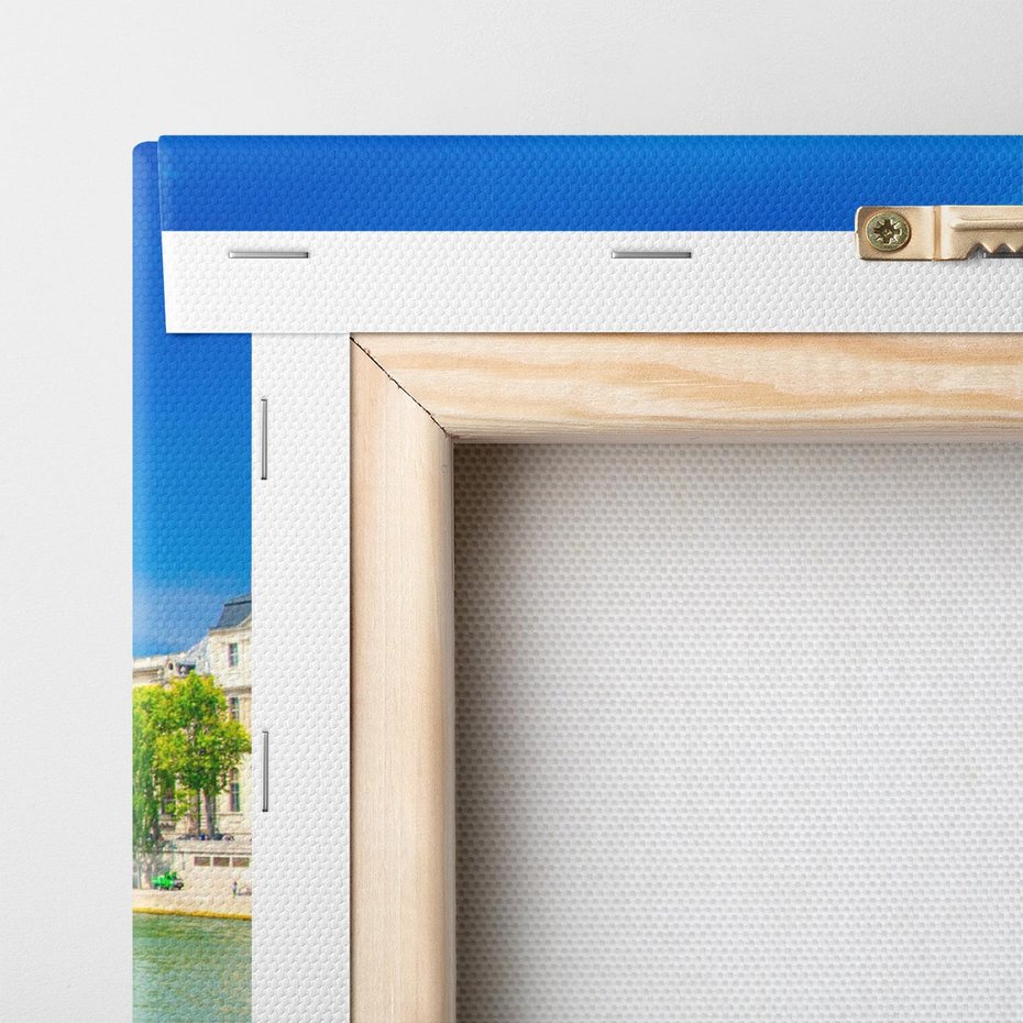 Obraz na płótnie 120x60 - Romantyczne spotkanie - Paryż, Wieża