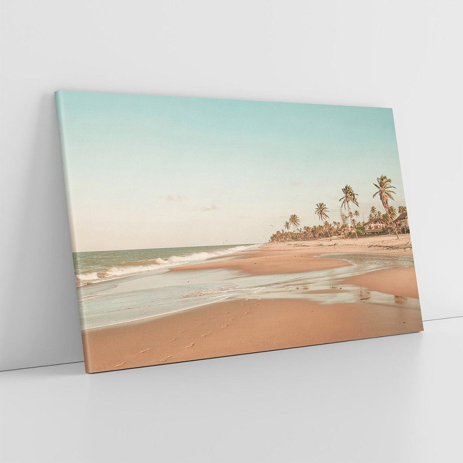 Obraz na płótnie 100x70 - Ukojenie na Plaży - fotografia, rajska plaża