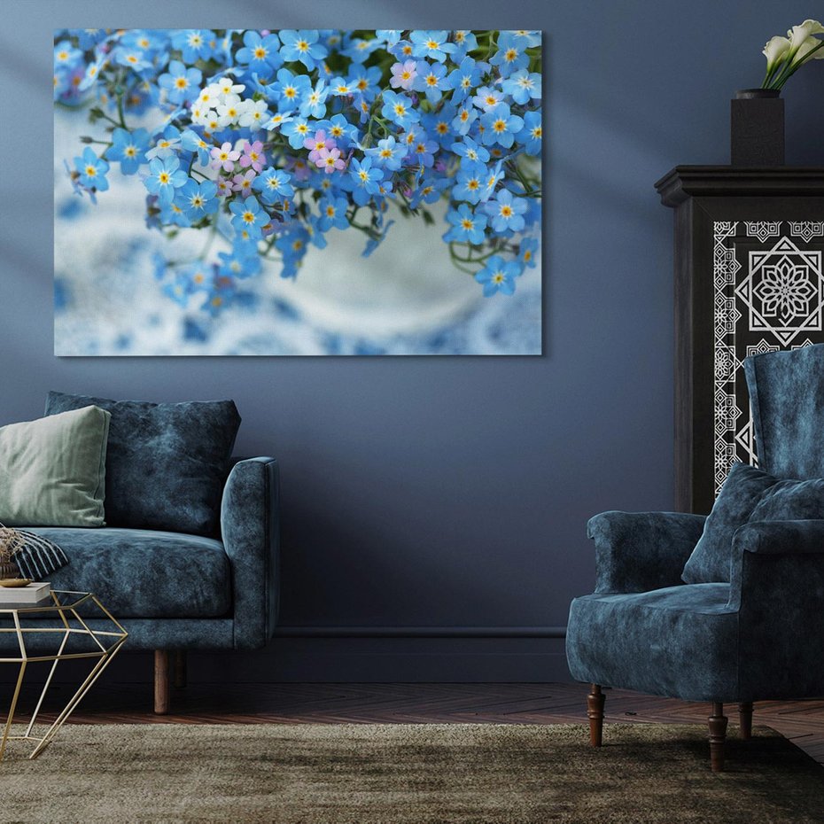 Obraz na płótnie 120x80 - Kwitnące piękno - kwiaty, wiosna