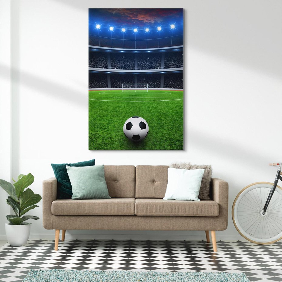 Obraz na płótnie 70x100 - Piłka nożna - gol! - piłka nożna, gol