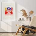 Plakat bez ramy 30x40 - Bezgraniczne Rytmy - kobieta, sztuka abstrakcyjna