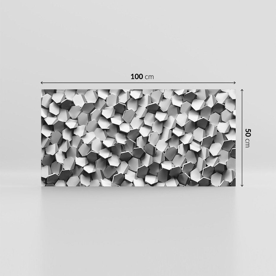 Obraz na płótnie 100x50 - Odkryj głębię sztuki - graficzne, 3D