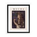 Plakat w ramie 40x50 - Reprodukcja A.Mucha - Mucha, plakat z reprodukcją - rama czarna