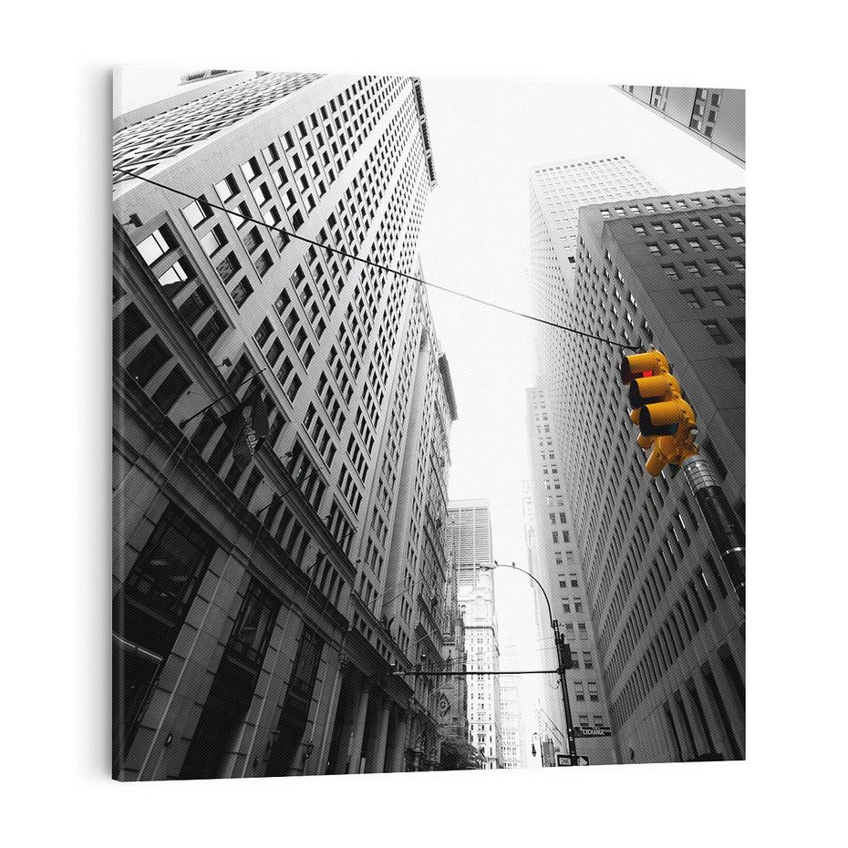 Obraz na płótnie 70x70 - Miejskie Wieże - miasto, wieżowce