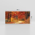 Obraz na płótnie 140x70 - Jesienna melodia lasu - jesień, las