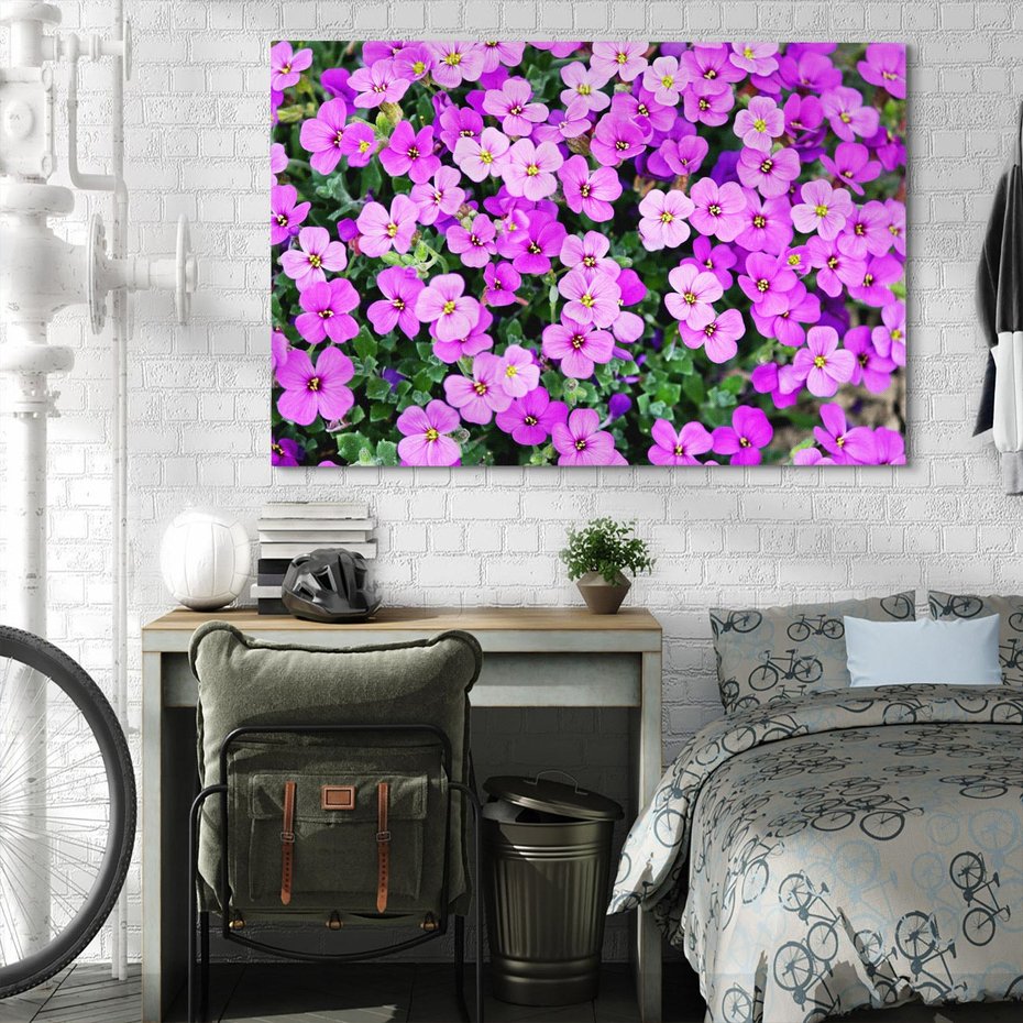 Obraz na płótnie 70x50 - Kwiatowa poezja w pastelowych odcieniach - kwiat, kwiaty