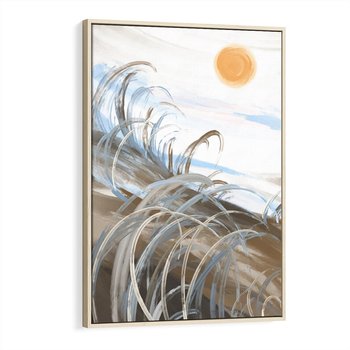 Obraz w ramie 80x120 - Zaklęty Wschód - akwarela, obraz - rama drewno