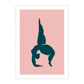 Plakat bez ramy 21x30 - Zaklęte Wzory - abstrakcja, kobieca sylwetka