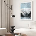 Plakat bez ramy 30x40 - Magia Zimy w Górach - góry, śnieg