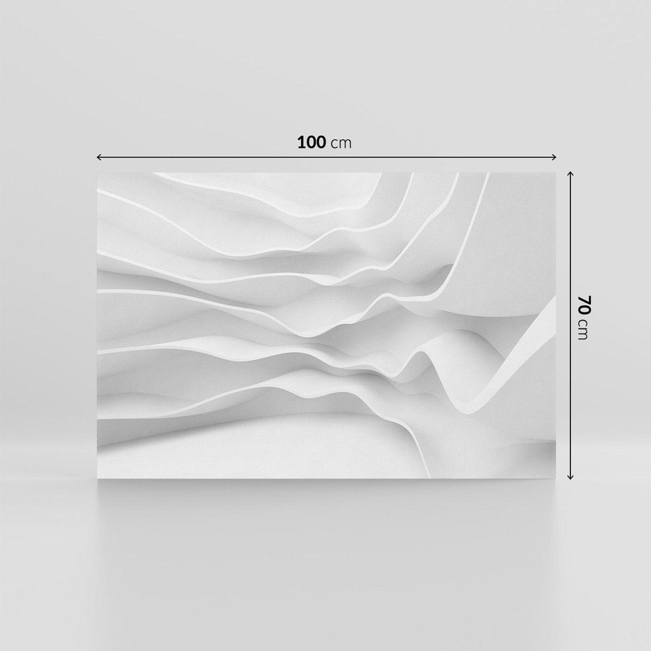 Obraz na płótnie 100x70 - Żywa Natur - 3d, abstrakcja