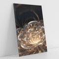 Obraz na płótnie 50x70 - Nowoczesny Kwiat - kwiat, nowoczesny