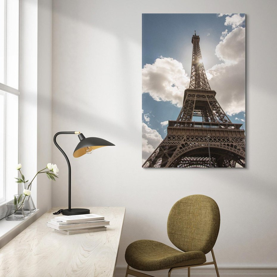 Obraz na płótnie 70x100 - Magia Wieży Eiffla - wieża, Eiffla