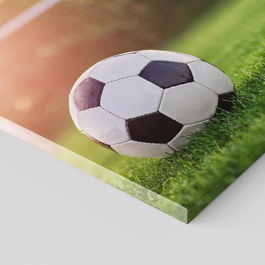 Obraz na płótnie 70x70 - Emocje na stadionie - piłka nożna, stadion