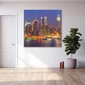 Obraz na płótnie 30x30 - Dusza Ameryki: miasto nieprzespanych nocy - Ameryka, USA