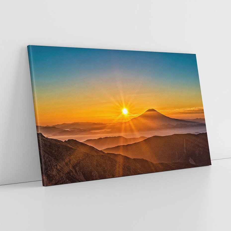 Obraz na płótnie 70x50 - Malownicze góry piękno krajobrazu - góry, krajobraz