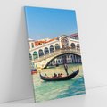 Obraz na płótnie 70x100 - Wenecja: romantyczne zakątki miasta - Wenecja, Włochy