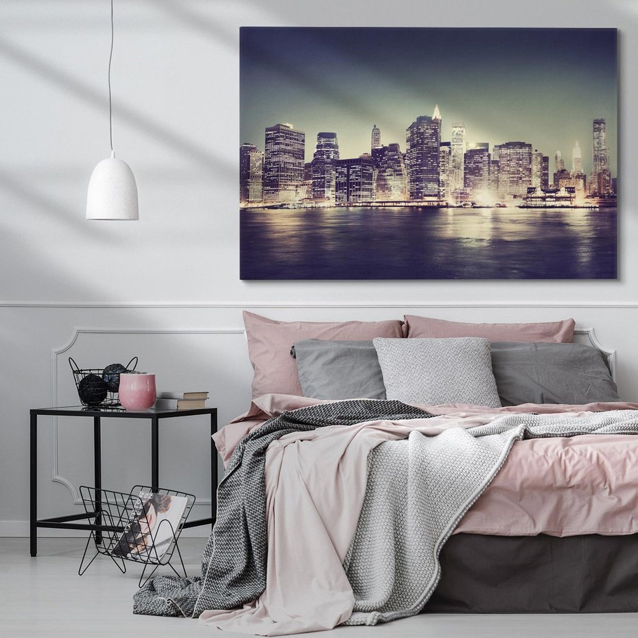 Obraz na płótnie 120x80 - Miasto niekończących się możliwości - Nowy York, miasto