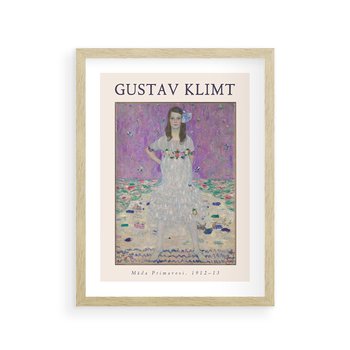 Plakat w ramie 50x70 - Gustav Klimt: Reprodukcja - reprodukcja, gustav klimt - rama drewno