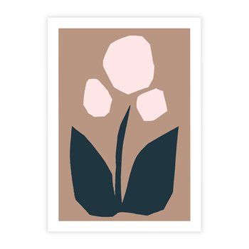 Plakat bez ramy 30x40 - Refleksje Boho Przyrody - abstrakcyjny obraz, plakat