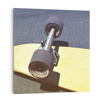 Obraz na płótnie 50x50 - Deskorolka - Sztuka Na Kółkach - deskorolka, skateboard
