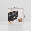 Obraz na płótnie 50x50 - Fotograficzna Przygoda Retro - aparat, retro