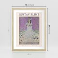 Plakat w ramie 40x50 - Gustav Klimt: Reprodukcja - reprodukcja, gustav klimt - rama drewno