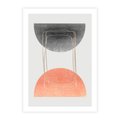 Plakat bez ramy 30x40 - Sztuka Abstrakcji - minimalistyczny boho obraz, abstrakcyjny