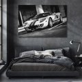 Obraz na płótnie 100x70 - Ford GT moc i elegancja - Ford GT, samochód