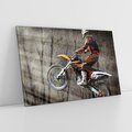 Obraz na płótnie 120x80 - Sportowy motocykl cross - motocykl, cross