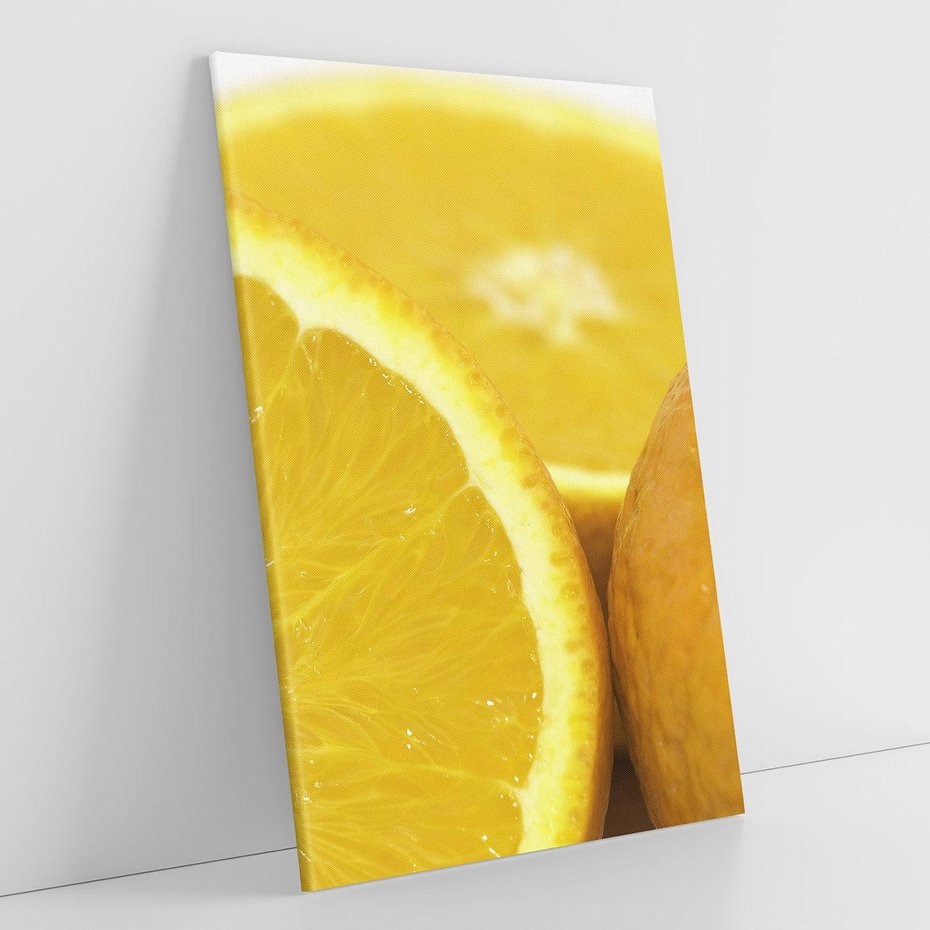 Obraz na płótnie 70x100 - Cytrusy Żywy Zapach Energii - cytruny, owoce