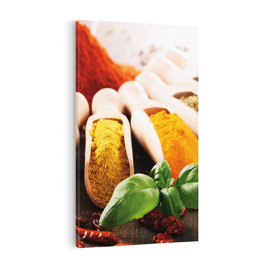 Obraz na płótnie 50x70 - Magia Smaku - przyprawy, azja