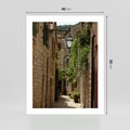 Plakat bez ramy 40x50 - Urokliwa włoska uliczka - włoska, uliczka