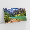 Obraz na płótnie 140x70 - Urok gór i jezior - góry, jezioro