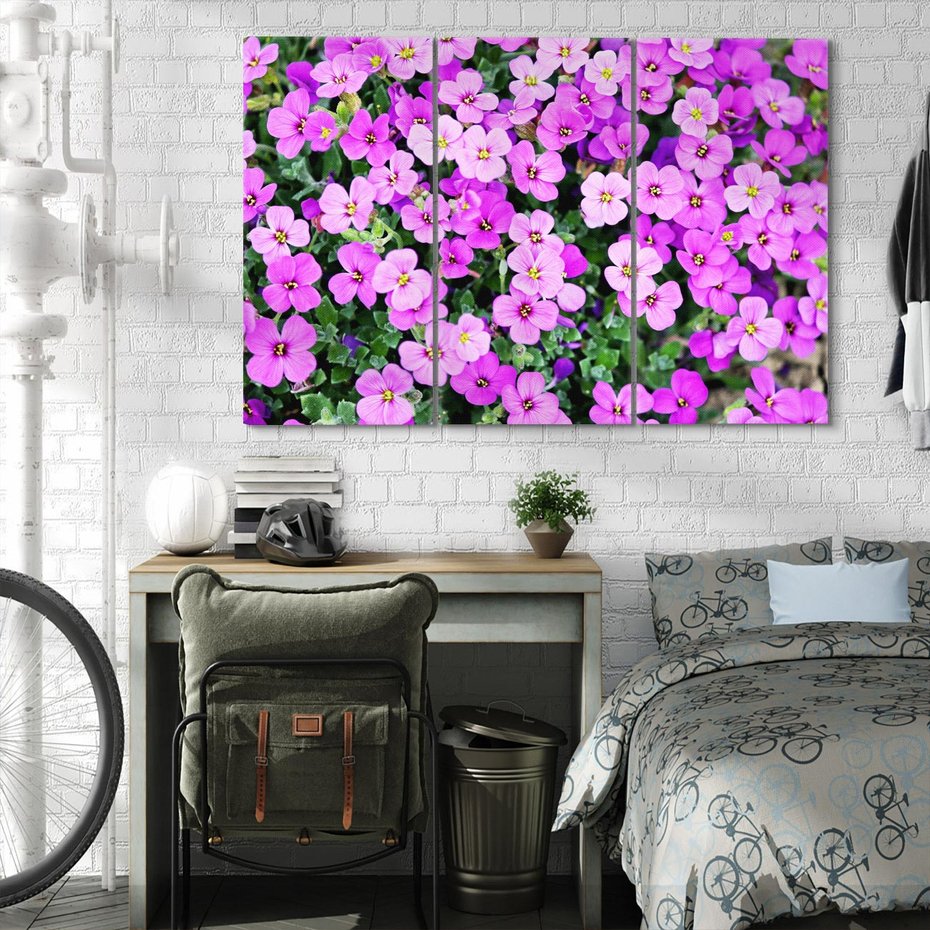 Obraz na płótnie 120x80 - Kwiatowa poezja w pastelowych odcieniach - kwiat, kwiaty