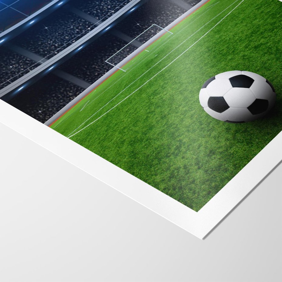 Plakat bez ramy 40x50 - Piłka nożna - gol! - piłka nożna, gol