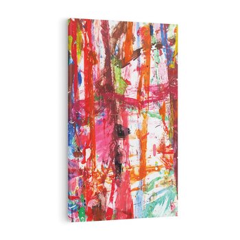 Obraz na płótnie 70x100 - Abstrakcja: wyraz emocji - abstrakcja