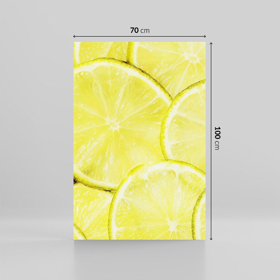 Obraz na płótnie 70x100 - Cytryny, Limonki - Owocowa Świeżość - cytryny, limonki