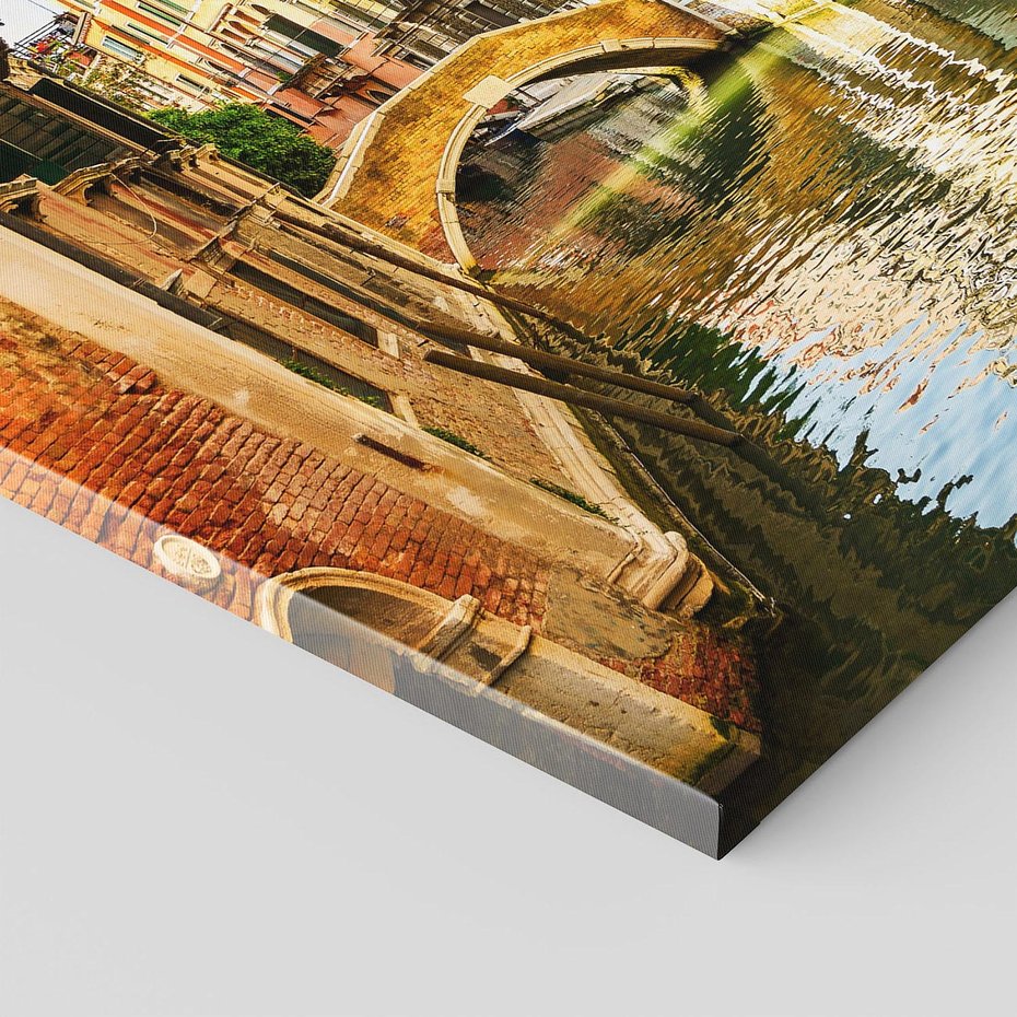 Obraz na płótnie 70x100 - Magia Kanałów Weneckich - Wenecja, kanały