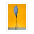 Plakat bez ramy 30x40 - Niebiańskie liście - liść, liście