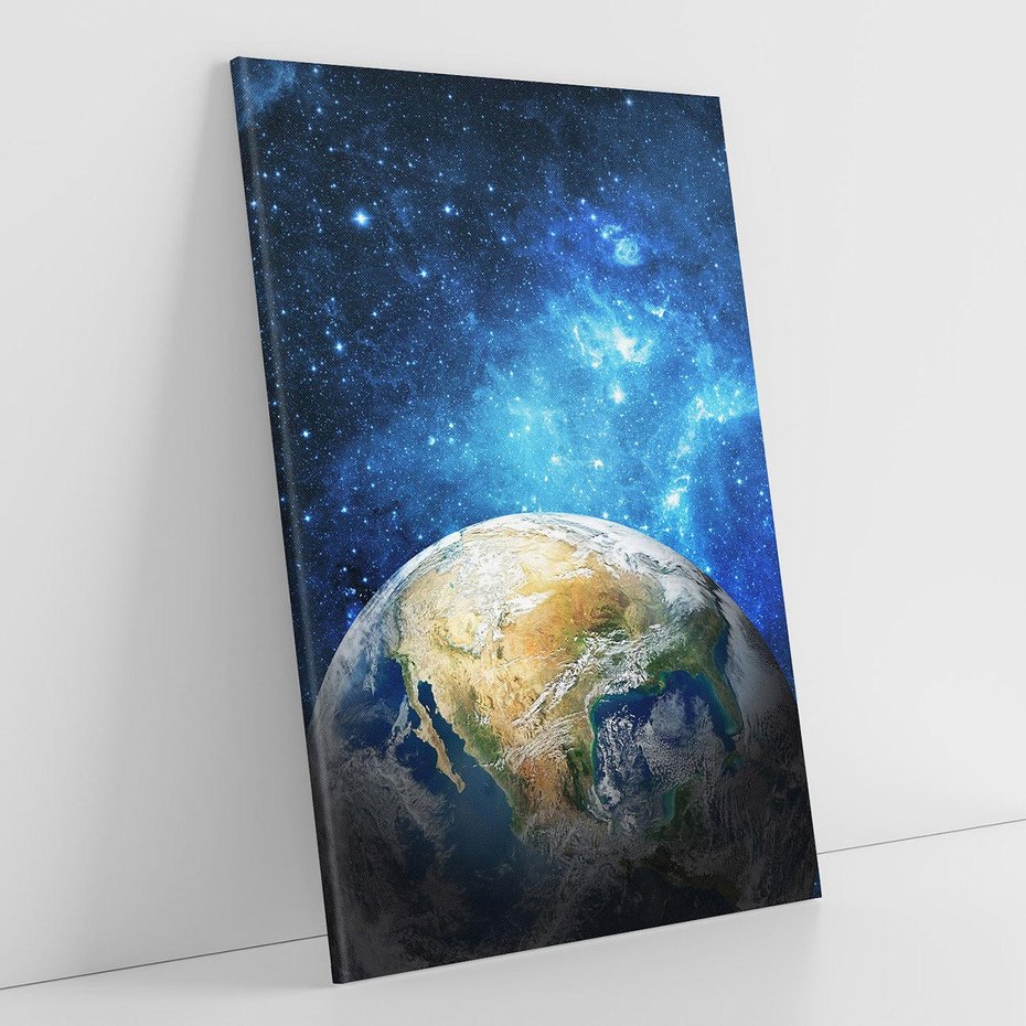 Obraz na płótnie 50x70 - Kosmiczne Horyzonty - Ziemia, kosmos