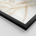 Zestaw obrazy w ramie 40x50 galeria - Boho, trawy, suche - rama czarna