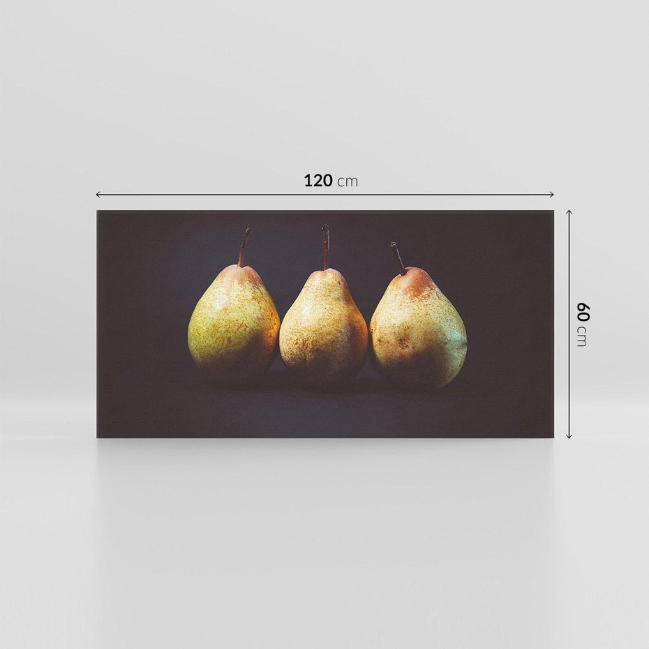 Obraz na płótnie 120x60 - Gruszki Słodki Zapach - gruszki, owowce