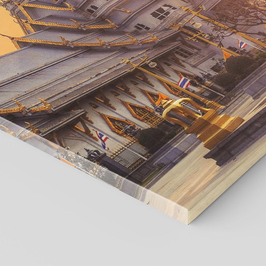 Obraz na płótnie 50x70 - Klasztor: Spokój Wschodnich Przestrzeni - klasztor, Azja