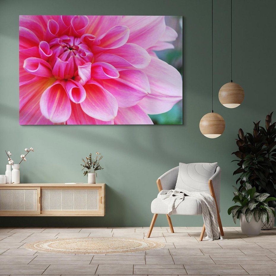 Obraz na płótnie 100x70 - Kwiatowy taniec różnorodność natury - kwiat, kwiaty